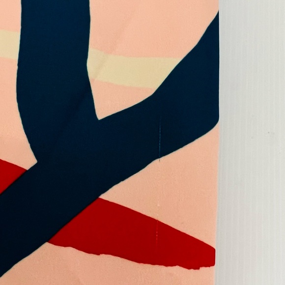 C/MEO Cameo Pencil Skirt Pink Multi Geometric Slit Maxi Long High Waist Size L - Picture 11 of 14